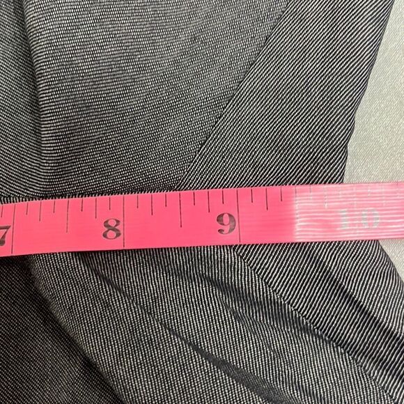 Stella McCartney 40 US 4 100% Wool Dress Pants Gray Zipper Pockets Wide Leg - Picture 11 of 12